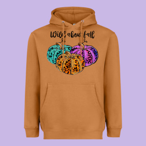 Wild Abaut Fall Heavyweight Hoodie Designed By Jahusdesignshop