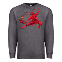 Charcoal Heather zuko Premium Sweatshirt - DesigneFamous