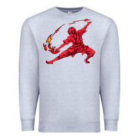 Heather Grey zuko Premium Sweatshirt - DesigneFamous