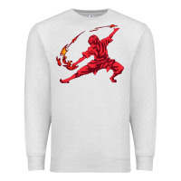 Oatmeal Heather zuko Premium Sweatshirt - DesigneFamous