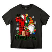 Asphalt my first christmas gnome Heavy Core Tee - CowGirlArtShop