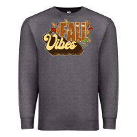 Charcoal Heather fall vibes Premium Sweatshirt - JahusDesignShop