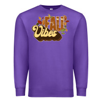 Purple fall vibes Premium Sweatshirt - JahusDesignShop