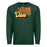 Sports Green fall vibes Premium Sweatshirt - JahusDesignShop