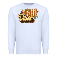 White fall vibes Premium Sweatshirt - JahusDesignShop