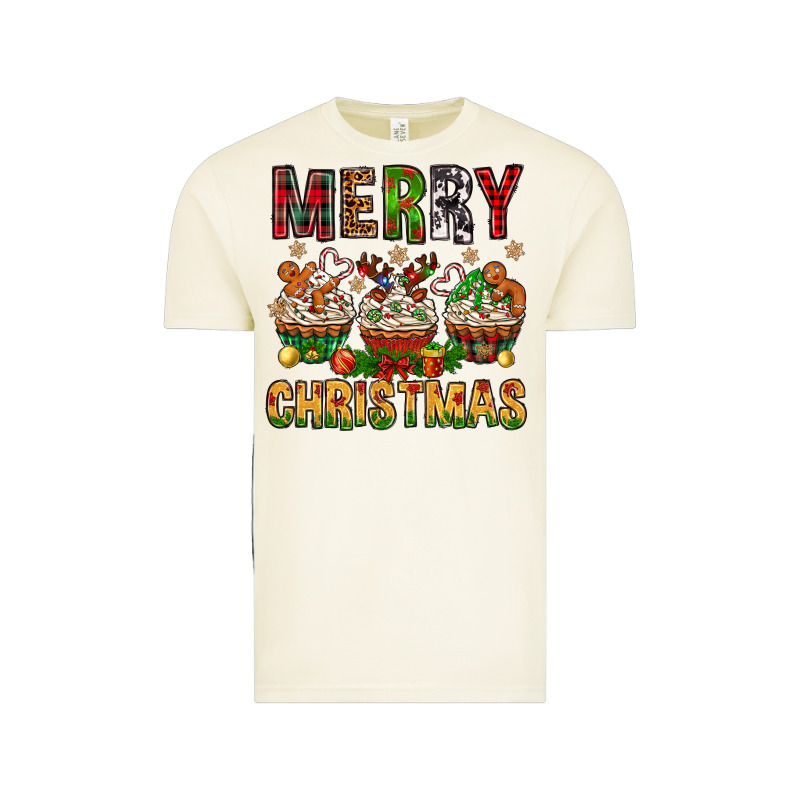 Merry Christmas With Cupcake Bbs Vintage Tee by BundleAndBundleShop | Teevron