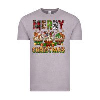Vintage Zinc merry christmas with cupcake bbs Vintage Tee - BundleAndBundleShop