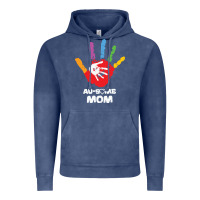 Vintage Denim LIL Autism Mom Vintage Hoodie - CowhideDigitalArt