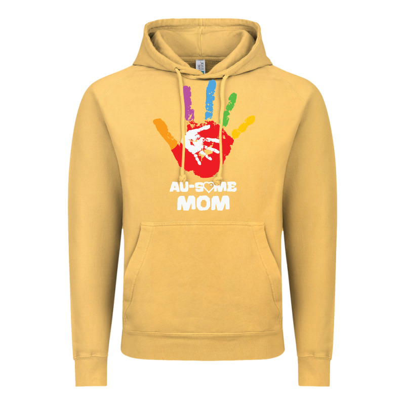 Lil Autism Mom Vintage Hoodie by CowhideDigitalArt | Teevron