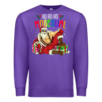 Mens Ho Ho Ho Mosexual Premium Sweatshirt | Teevron