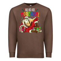Chestnut mens ho ho ho mosexual Premium Sweatshirt - DesigneFamous