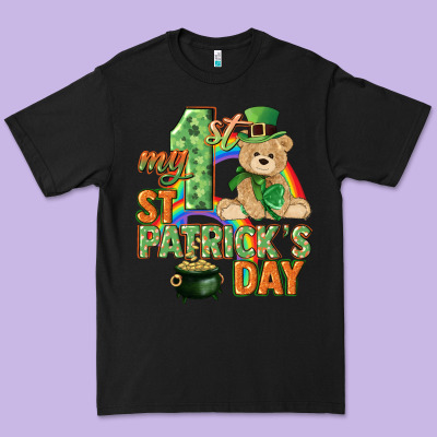 My First St. Patrick's Day Premium Tee Designed By Cowgirlartshop