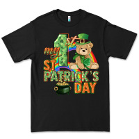 Black My first St. Patrick's Day Premium Tee - CowGirlArtShop