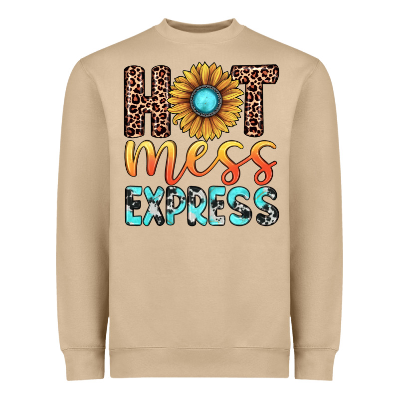 Hot Mess Express Heavyweight Sweatshirt by JahusDesignShop | Teevron