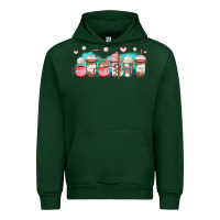 Forest Green volleyball coffee cups Urban Hoodie - Jasminsmagicworld