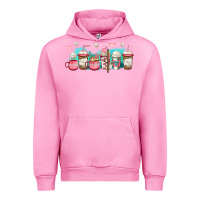 Fuchsia Pink volleyball coffee cups Urban Hoodie - Jasminsmagicworld