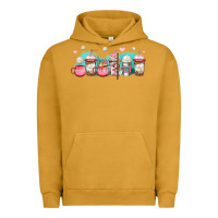 Pigment Peanut Butter volleyball coffee cups Urban Hoodie - Jasminsmagicworld
