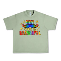 Oil Green Gay Love Is Beautiful Pride Lgbtq Urban Heavy Tee - BundleAndBundleShop