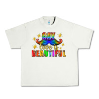 Pistachio Gay Love Is Beautiful Pride Lgbtq Urban Heavy Tee - BundleAndBundleShop