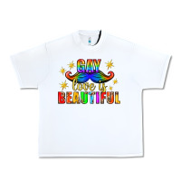 White Gay Love Is Beautiful Pride Lgbtq Urban Heavy Tee - BundleAndBundleShop